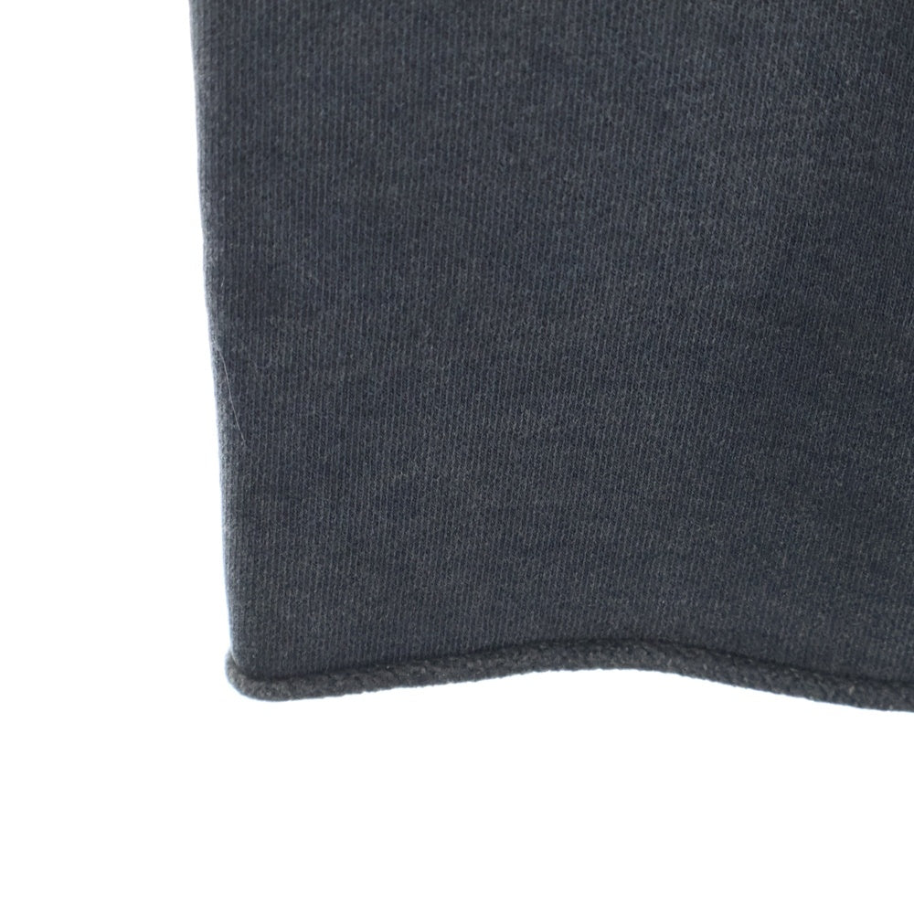 entire studios(エンタイア スタジオ) FULL SWEATPANT USED加工 ワイド スウェットパンツ ブラック ES2489