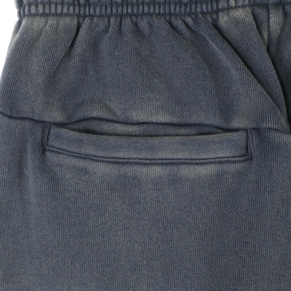 entire studios(エンタイア スタジオ) FULL SWEATPANT USED加工 ワイド スウェットパンツ ブラック ES2489