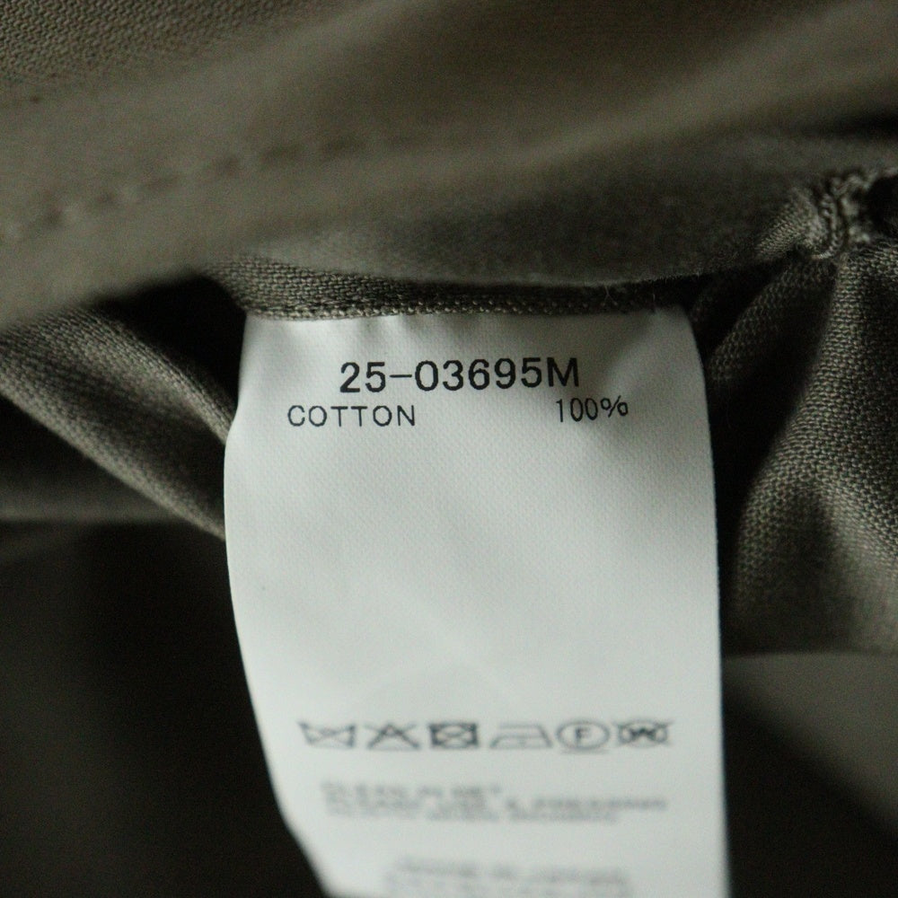 Sacai(サカイ) 25SS ×WTAPS Cotton Back Satin Pants ダブルタップス コットン バックサテン カーゴパンツ ブラウン 25-03695M