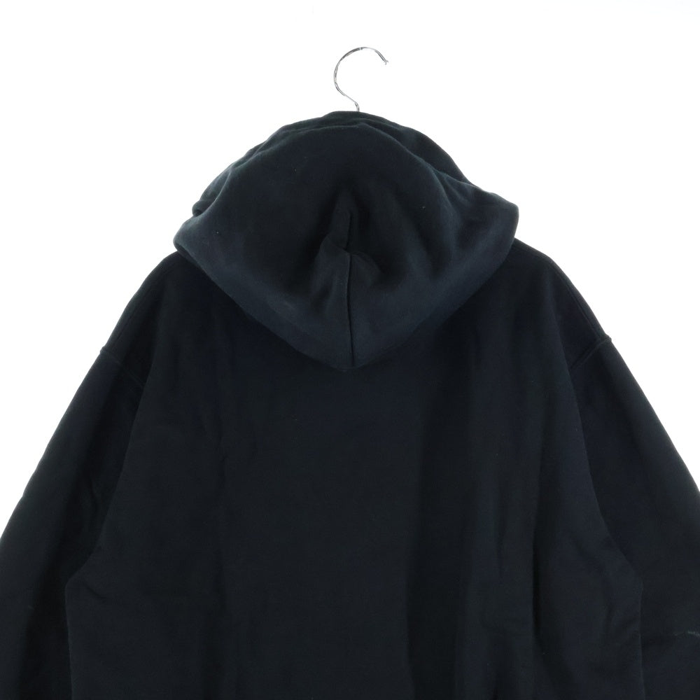 GOD SELECTION XXX(ゴッドセレクショントリプルエックス) ×FRAGMENT DESIGN フラグメントデザイン ロゴプリント プルオーバー スウェット パーカー ブラック