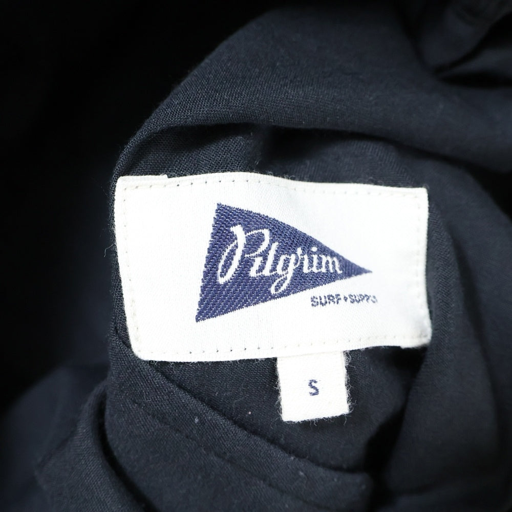 BEAMS(ビームス) Pilgrim Surf+Supply HAROLD HANG SHORTS ピルグリム サーフ サプライ ハロルド ハン ポリエステル ハーフパンツ ショーツ ブラック 36-25-0205-803