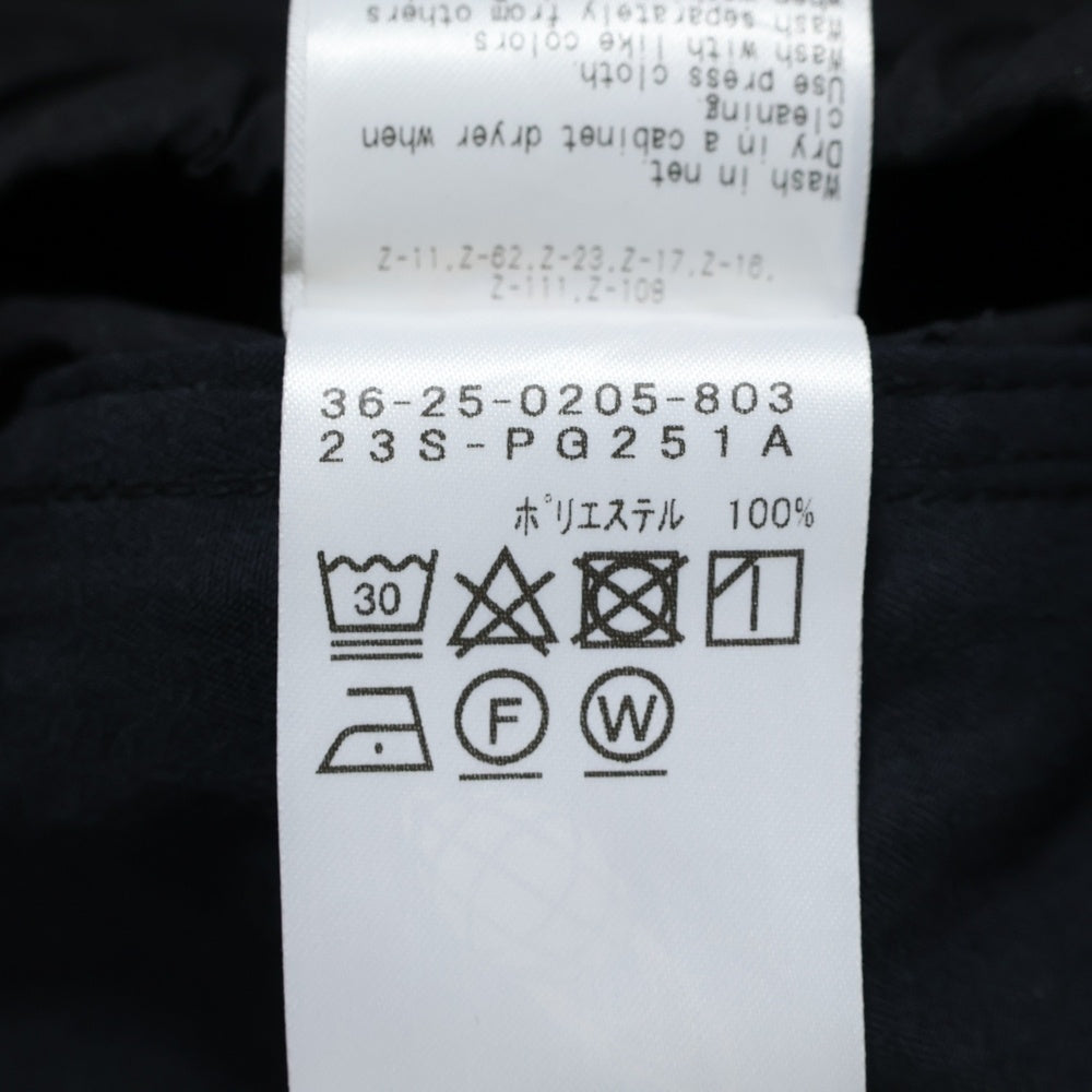 BEAMS(ビームス) Pilgrim Surf+Supply HAROLD HANG SHORTS ピルグリム サーフ サプライ ハロルド ハン ポリエステル ハーフパンツ ショーツ ブラック 36-25-0205-803