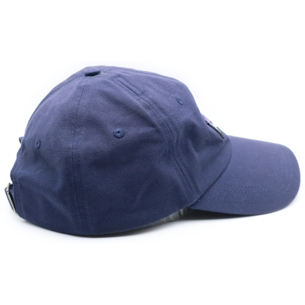 BEAMS(ビームス) 20SS ラベルトラッド 6パネル ベースボールキャップ 帽子 ネイビー STY38296