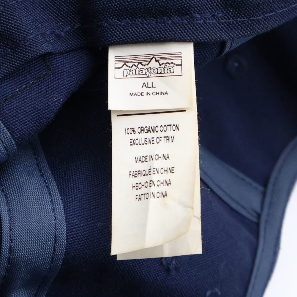 BEAMS(ビームス) 20SS ラベルトラッド 6パネル ベースボールキャップ 帽子 ネイビー STY38296