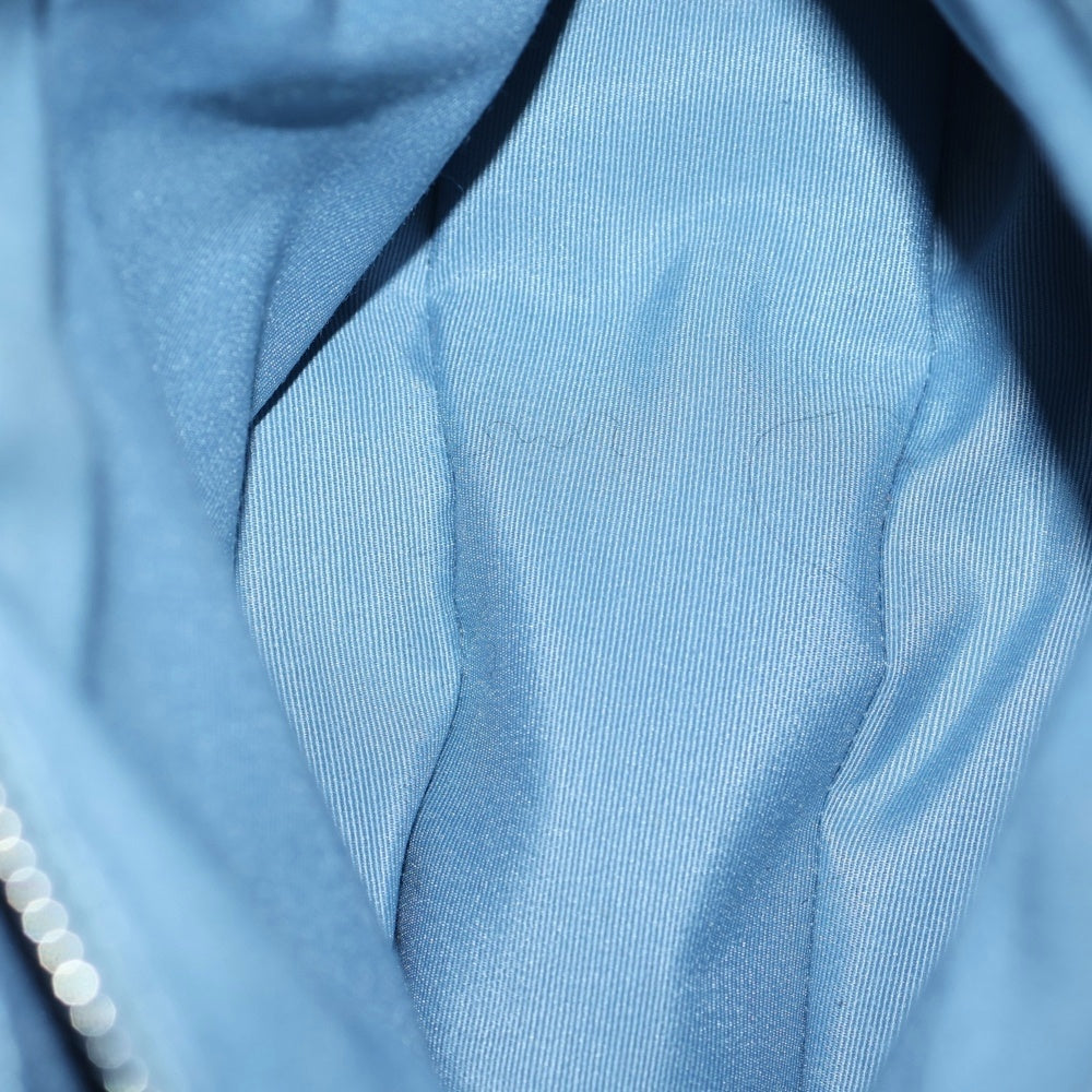 COACH(コーチ) フロントロゴデザイン チャーム付き ハンドバッグ ショルダーバッグ ライトブルー F28977