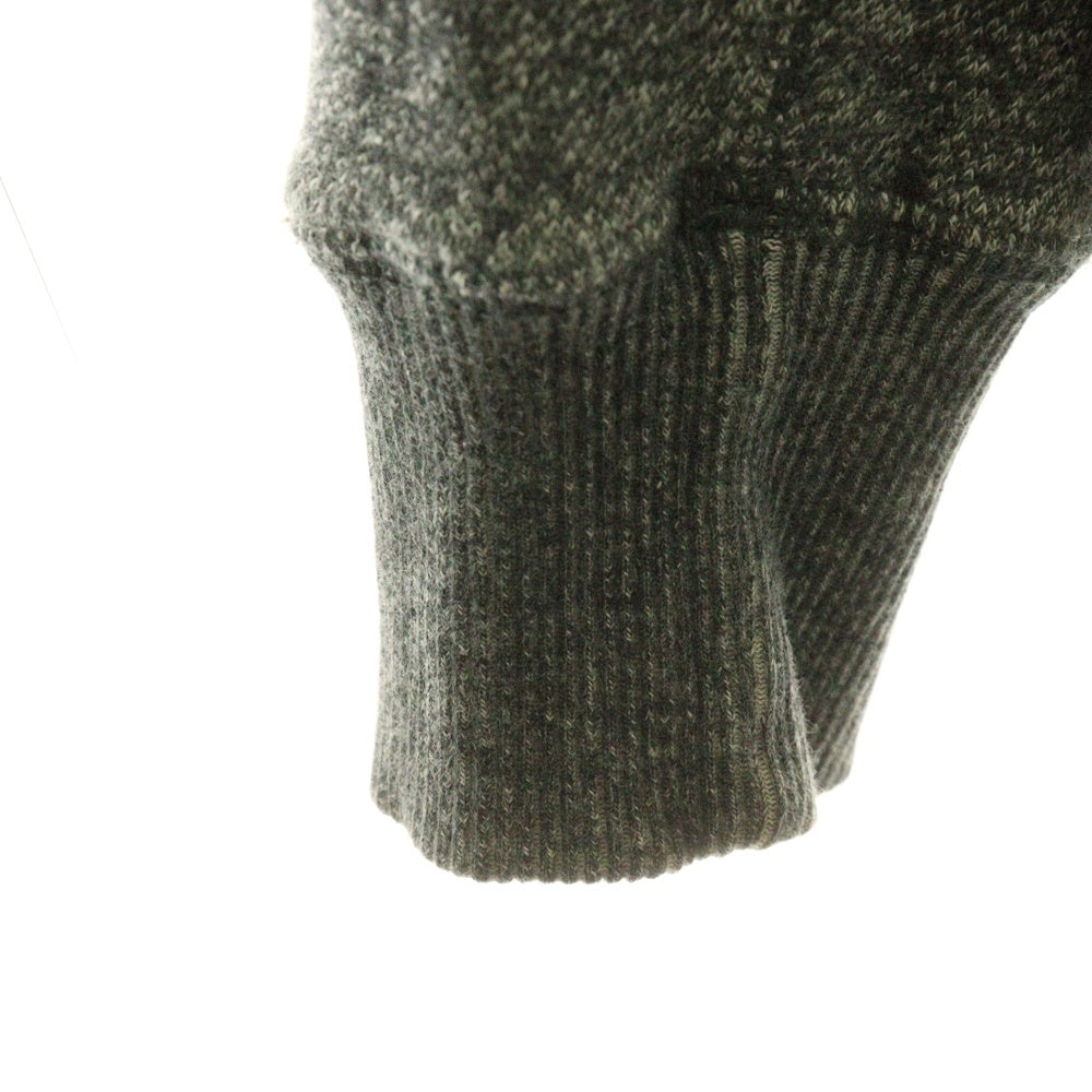 FOROURS(フォーアワーズ) プリント プルオーバーフーディー パーカー スウェット グレー F0S-0014