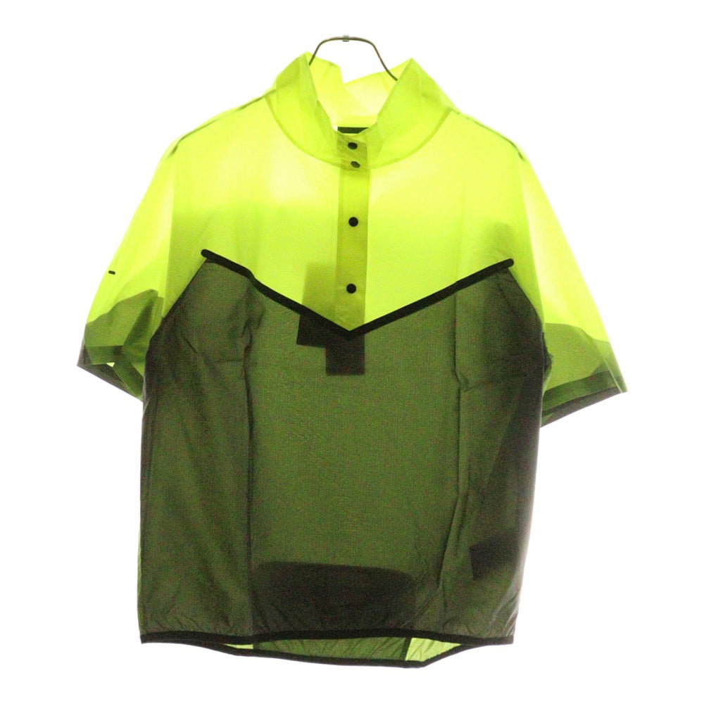 NIKE LAB(ナイキラボ) ×KIM JONES WINDRUNNER S/S JACKET キムジョーンズ ウィンドランナー 半袖プルオーバージャケット イエロー 837939-702