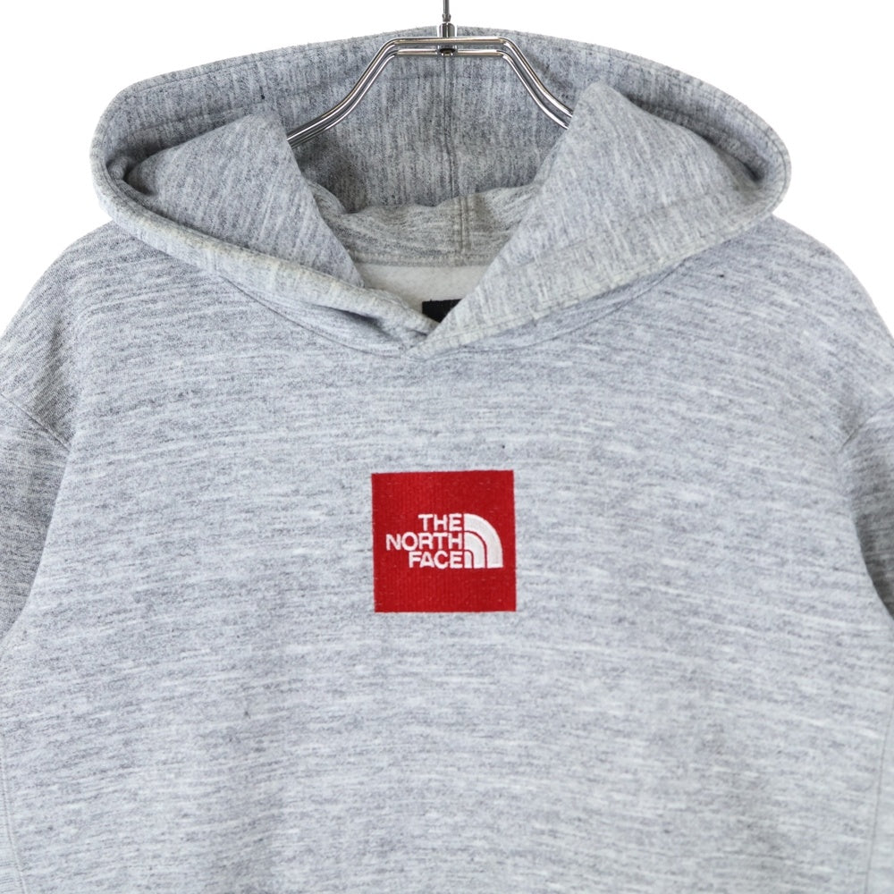 THE NORTH FACE(ザノースフェイス) HEATHER LOGO HOODIE ヘザーフロントロゴ プルオーバーフーディー パーカー スウェット グレー NT11500R