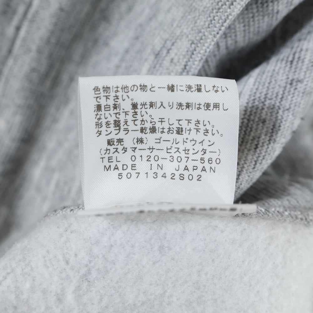 THE NORTH FACE(ザノースフェイス) HEATHER LOGO HOODIE ヘザーフロントロゴ プルオーバーフーディー パーカー スウェット グレー NT11500R