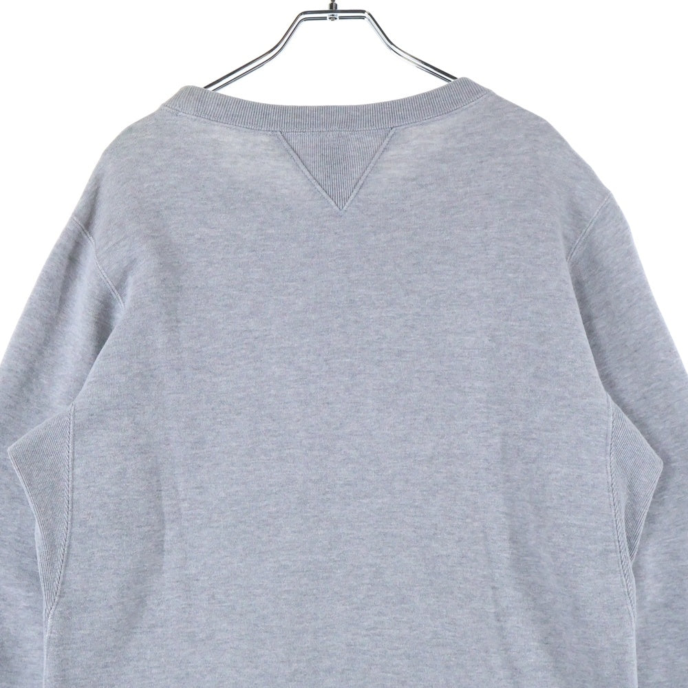 LOOPWHEELER(ループウィラー) ×BEAMS PLUS SUPER HEAVY WEIGHT SWEAT CREW NECK ビームスプラス スーパーヘビーウェイト クルーネック スウェット トレーナー グレー