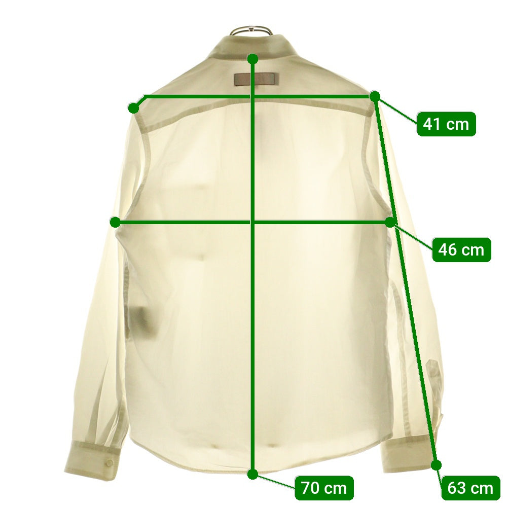 JUNYA WATANABE COMME des GARCONS(ジュンヤワタナベ コムデギャルソン) ×LEVI'S リーバイス コットン 長袖シャツ ホワイト WR-B201