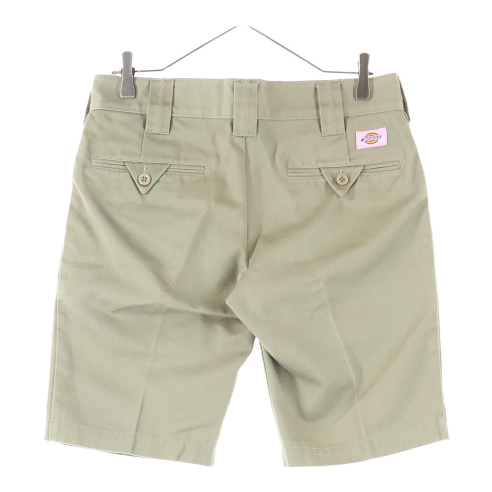 Dickies(ディッキーズ) ×SHIPS センタープレス ハーフチノ パンツ ショーツ ベージュ