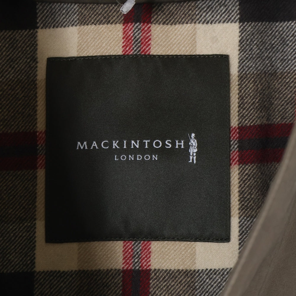 MACKINTOSH(マッキントッシュ) コットン ライナー付き ステンカラー ロングコート ブラウン G1A04-400-58