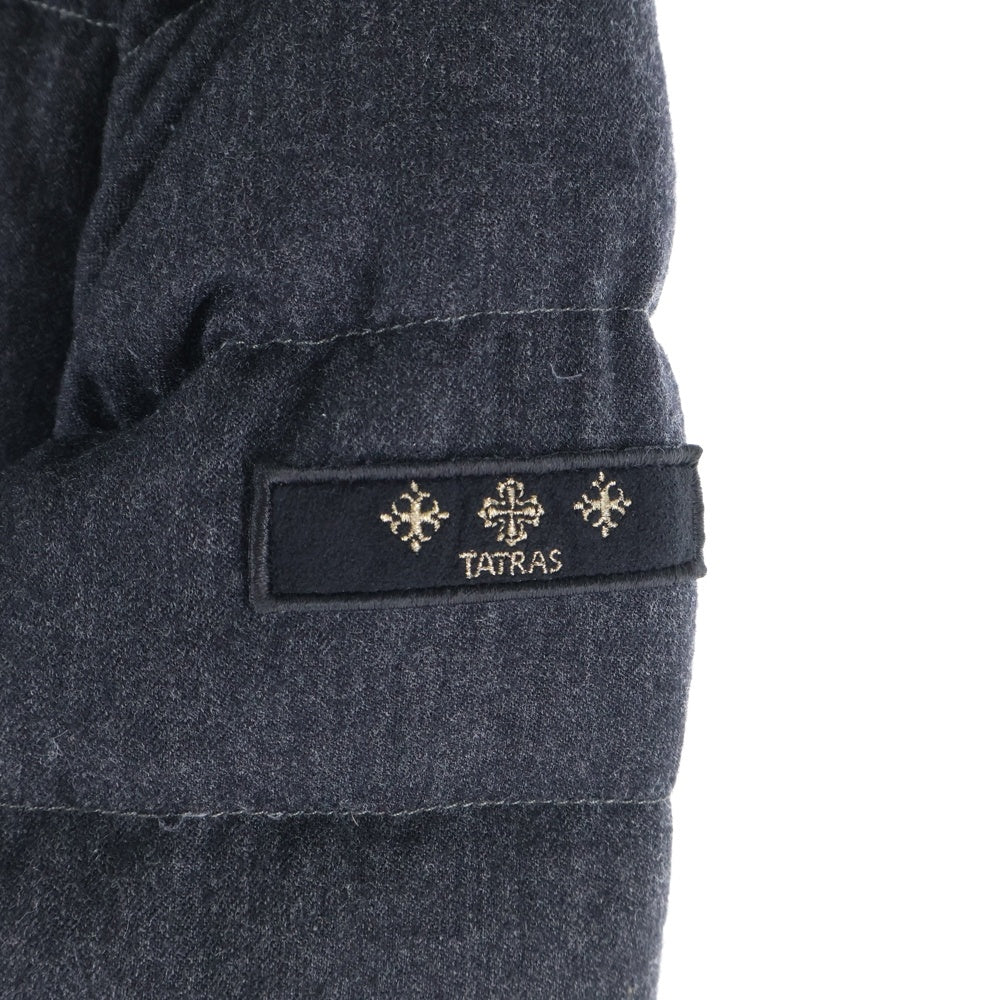 TATRAS(タトラス) 17AW LAVIANA ラヴィアナ ファー付 ジップアップダウンジャケット ダウンコート レディース ダークグレー LTA17A4571