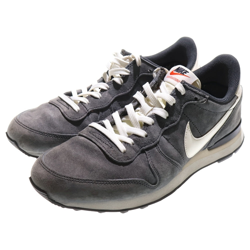 NIKE(ナイキ) INTERNATIONALIST PGS LTR インターナショナリスト ローカットスニーカー グレー US8.5/26.5cm 705017-001