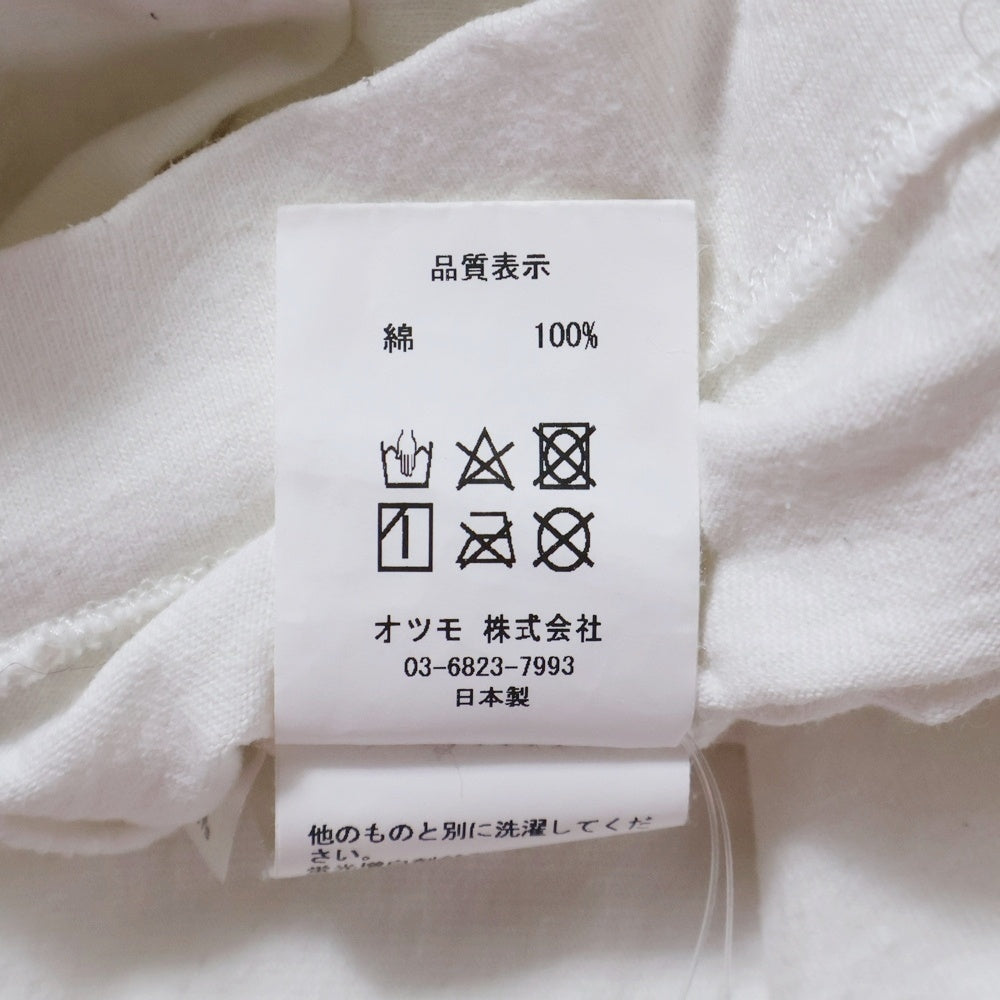 HUMAN MADE(ヒューマンメイド) ×GIRLS DON'T CRY VALENTINES DAY L/S T-SHIRT ガールズドントクライ バレンタイン フロントロゴデザイン クルーネック カットソー 長袖Tシャツ ホワイト