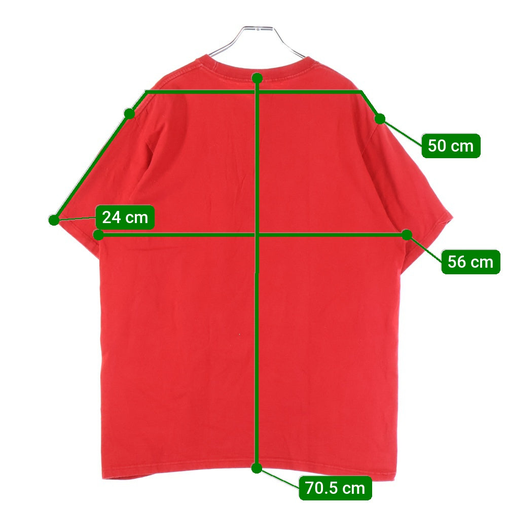 SUPREME(シュプリーム) 22SS Handstyle Tee ハンドスタイル フロントロゴデザイン クルーネック カットソー 半袖Tシャツ レッド