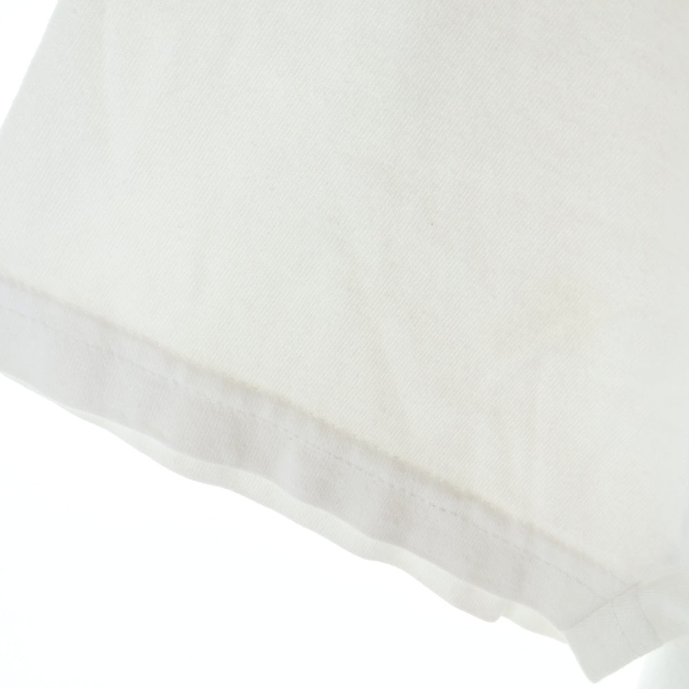 SUPREME(シュプリーム) 19AW Smoke Tee スモーク フロントロゴデザイン クルーネック カットソー 半袖Tシャツ ホワイト