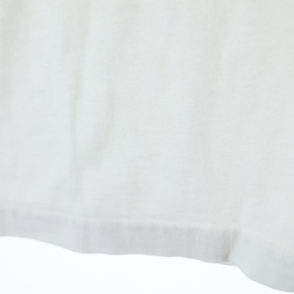 SUPREME(シュプリーム) 19AW Smoke Tee スモーク フロントロゴデザイン クルーネック カットソー 半袖Tシャツ ホワイト