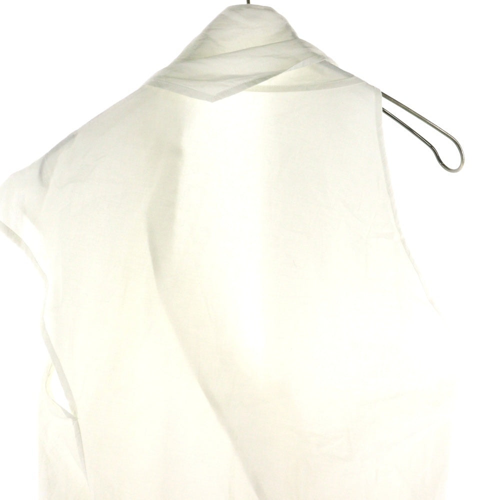 Y's(ワイズ) 11AW アシンメトリー ワンピース ドレス ホワイト レディース YP‐D06‐030