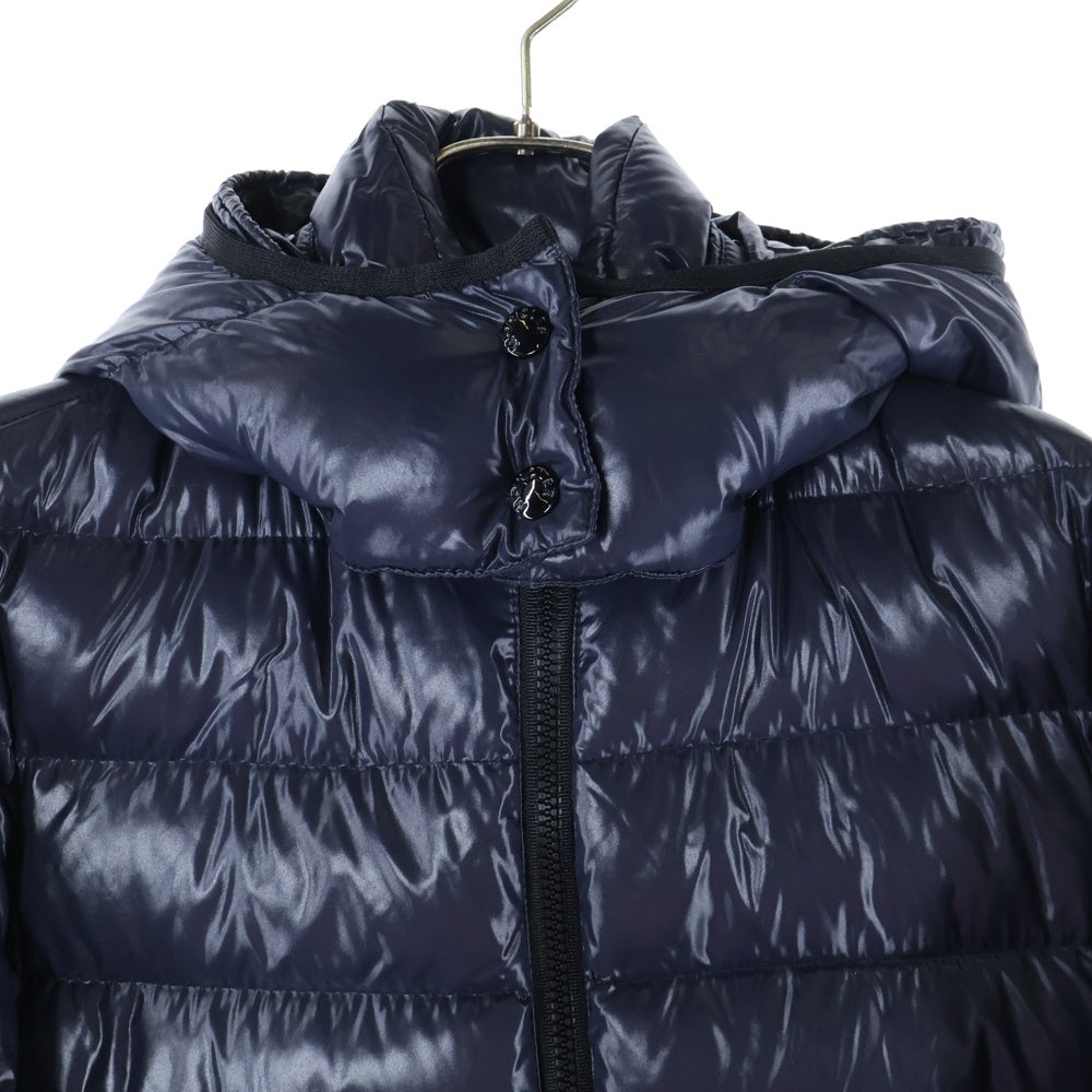 MONCLER(モンクレール) 17AW MOKA モカ ナイロン フーデッド ダウンジャケット ロングコート ネイビー レディース C20934981705