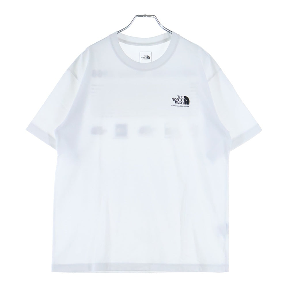 THE NORTH FACE(ザノースフェイス) S/S HISTORICAL LOGO TEE ヒストリカルロゴ プリント クルーネック 半袖Tシャツ カットソー ホワイト NT32332