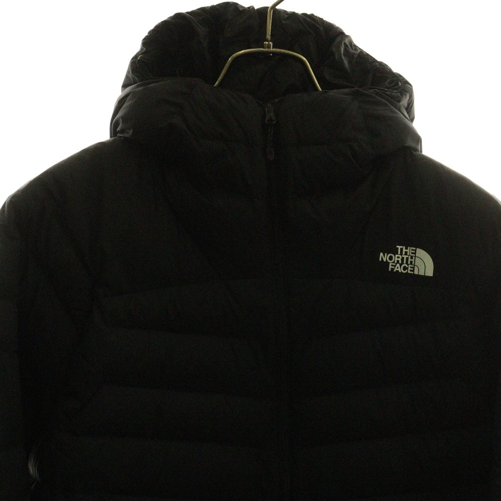 THE NORTH FACE(ザノースフェイス) THUNDER HOODIE サンダー ジップアップ ナイロン ライト ダウンジャケット ブラック NY82011
