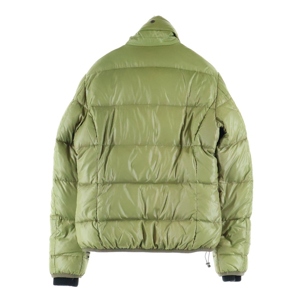 DIESEL(ディーゼル) 00S SHORT DOWN JAKET テフロン加工 ジップアップ ナイロン ジャケット グリーン