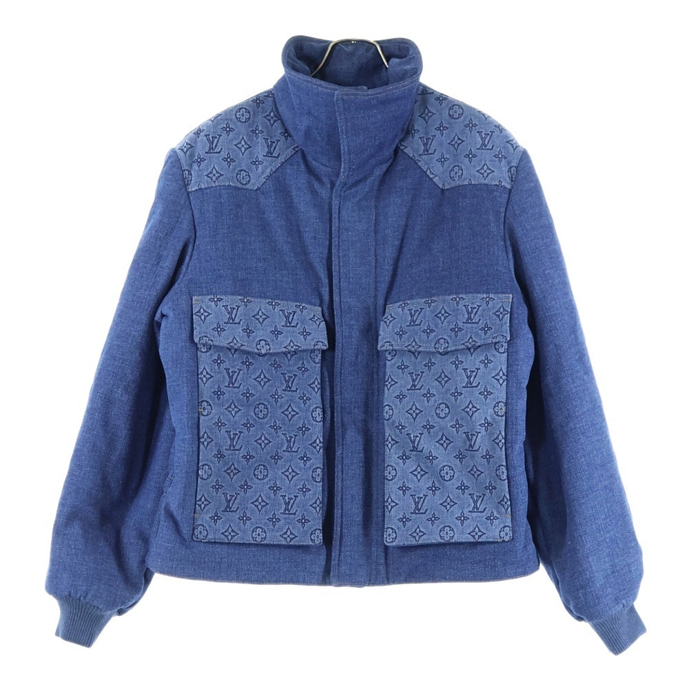 LOUIS VUITTON(ルイヴィトン) 23SS モノグラムパデッド デニムジャケット インディゴ RM231M SU0 HOB11E
