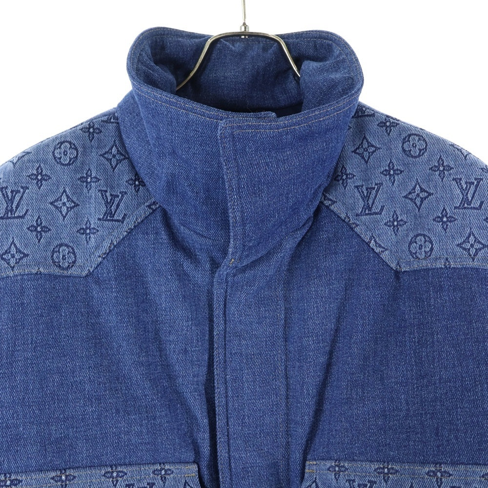 LOUIS VUITTON(ルイヴィトン) 23SS モノグラムパデッド デニムジャケット インディゴ RM231M SU0 HOB11E