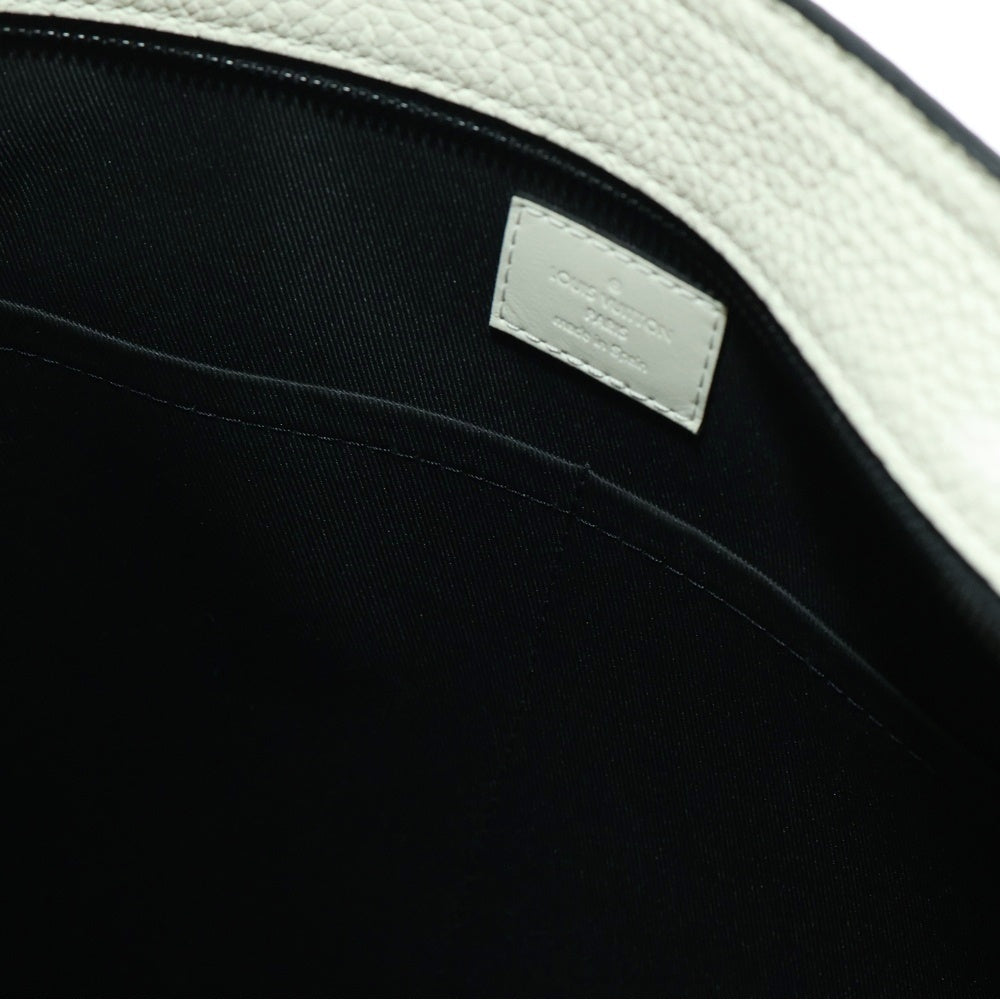 LOUIS VUITTON(ルイヴィトン) トリヨン クリストファー レザーショルダー トートバッグ ホワイト M58477 RFID