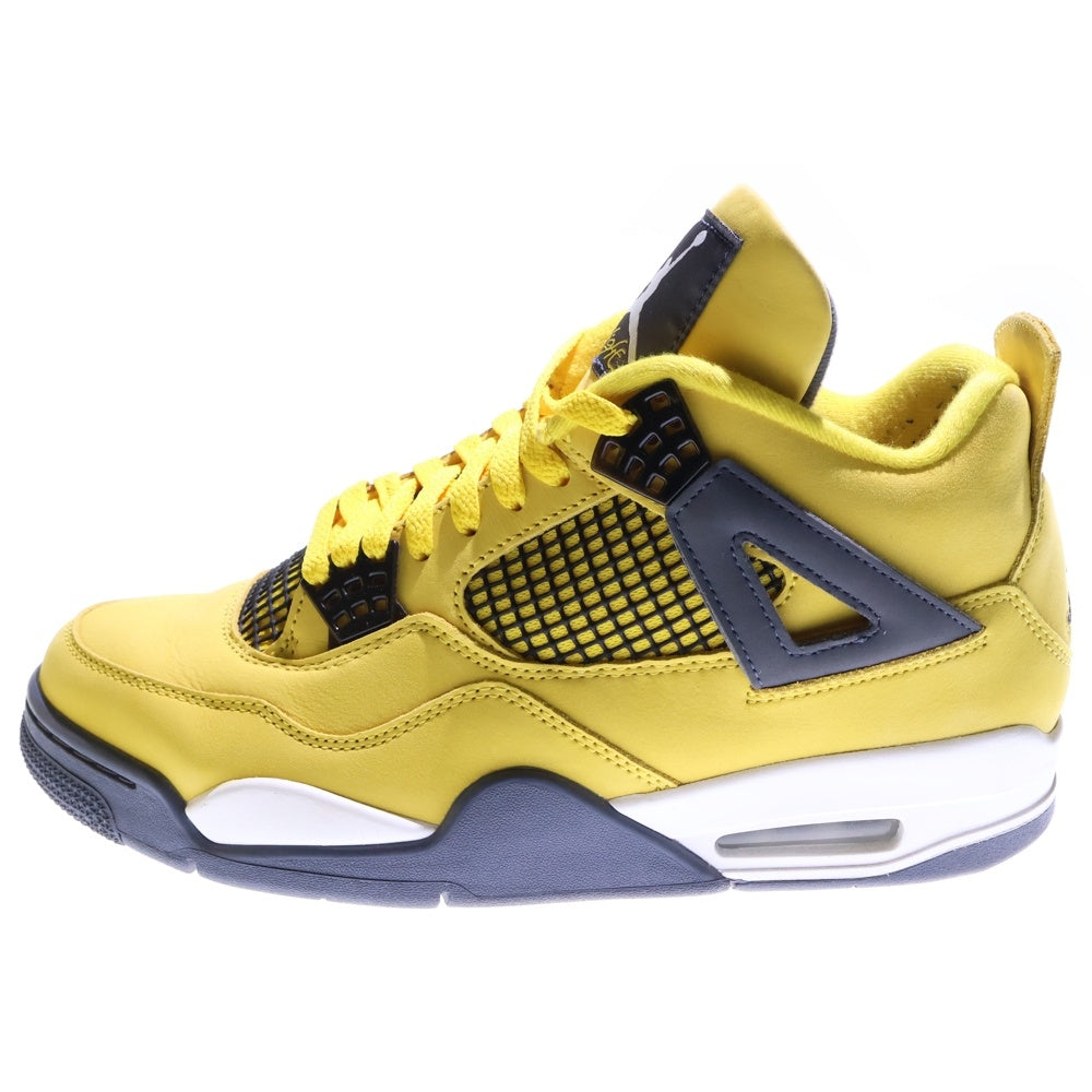 NIKE(ナイキ) AIR JORDAN 4 Tour Yellow エアジョーダン4 ツアーイエロー ハイカットスニーカー US10/28cm CT8527-700