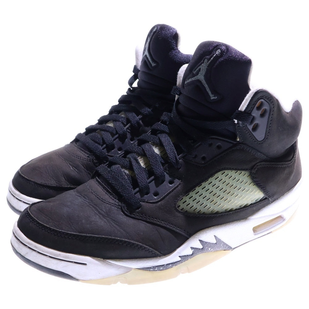 NIKE(ナイキ) AIR JORDAN 5 Moonlight エアジョーダン 5 ムーンライト ハイカットスニーカー ブラック US9.5/27.5cm CT4838-011
