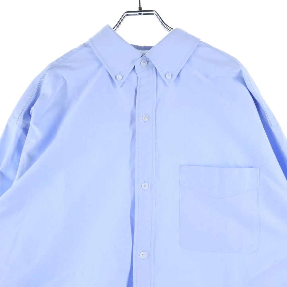 LE PARC(ルパルク) OXFORD OVER SHIRTS オックスフォードオーバーサイズ 長袖ボタンダウンシャツ ブルー 21-050-053-2310-1-0