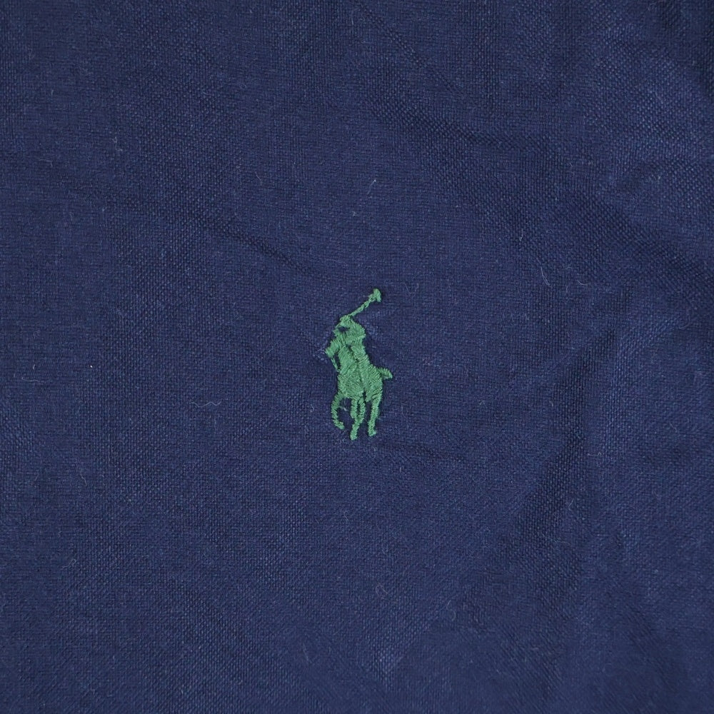 POLO RALPH LAUREN(ポロラルフローレン) CLASSIC FIT スモールポニー刺繍 ボタンダウン 半袖シャツ ネイビー
