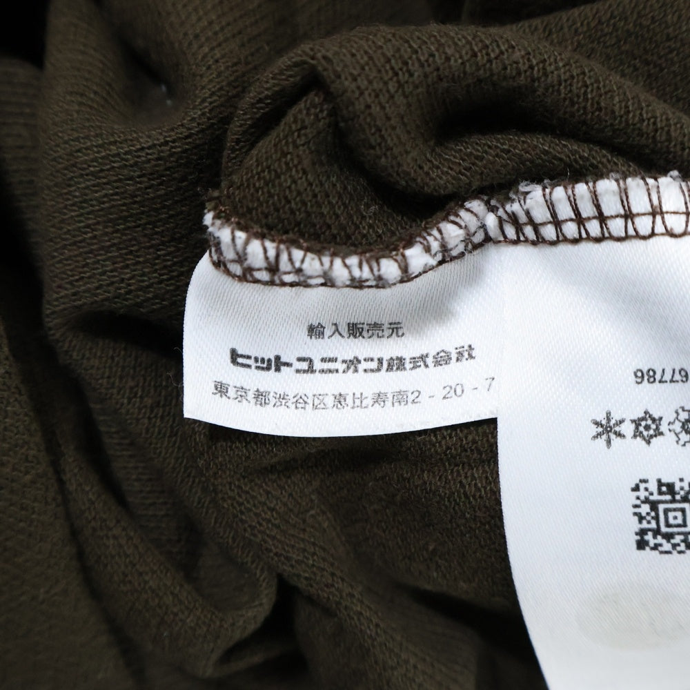 FRED PERRY(フレッドペリー) UK製 ロゴ刺繍 コットン 半袖ポロシャツ ブラウン