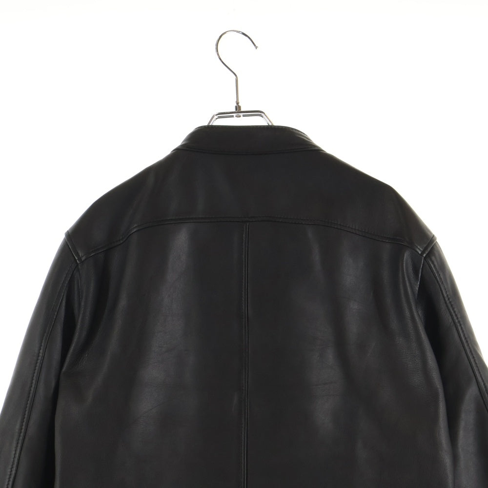 UNITED TOKYO(ユナイテッド トウキョウ) シープスキン シングルライダースジャケット ブラック 405352001