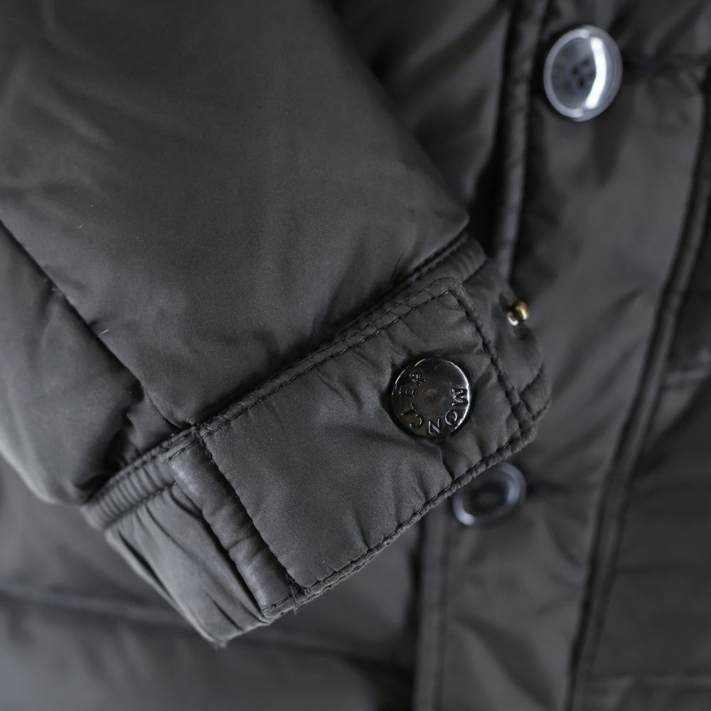 MONCLER(モンクレール) ROUSSEAU GIUBBOTTO マルチポケット フーデッドダウンジャケット ブラック 020914134500 69833