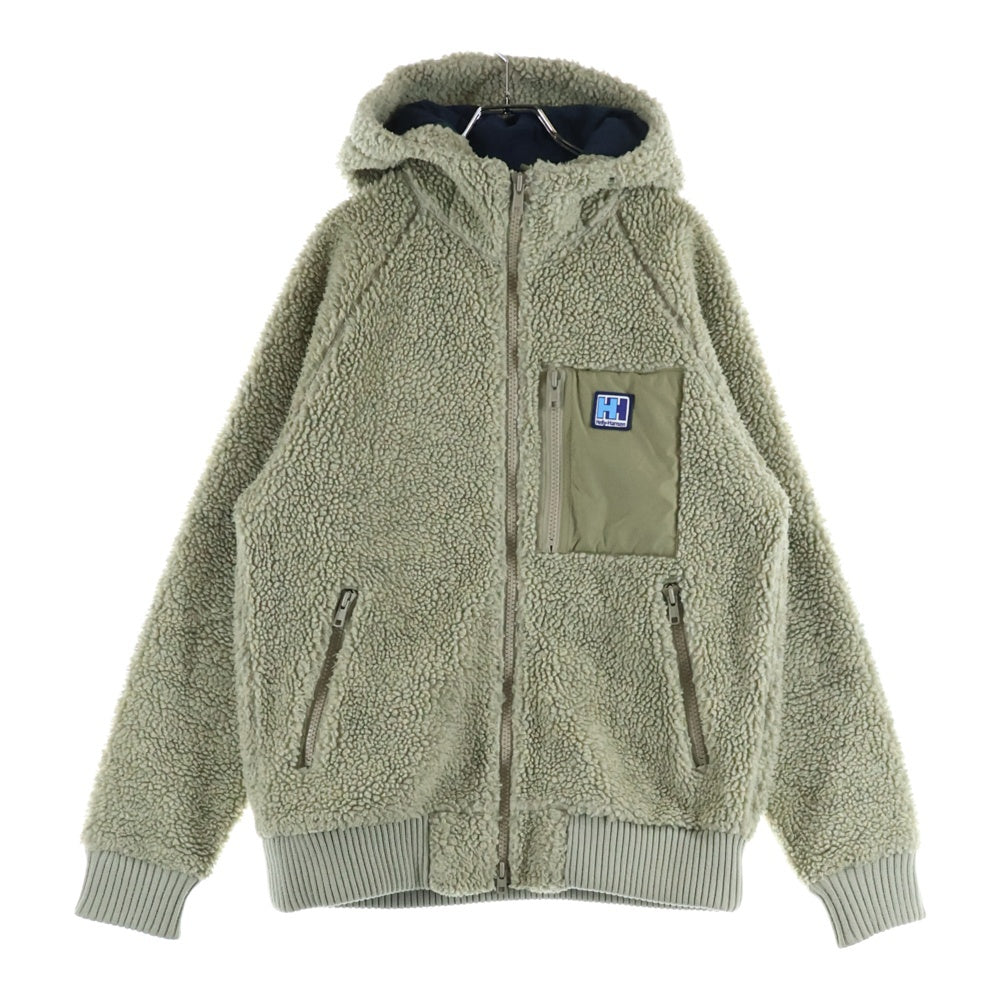 HELLY HANSEN(ヘリーハンセン) FIBERPILETHERMO HOODIE ファイバーパイルサーモフーディ フリースジャケット カーキ HOE51852