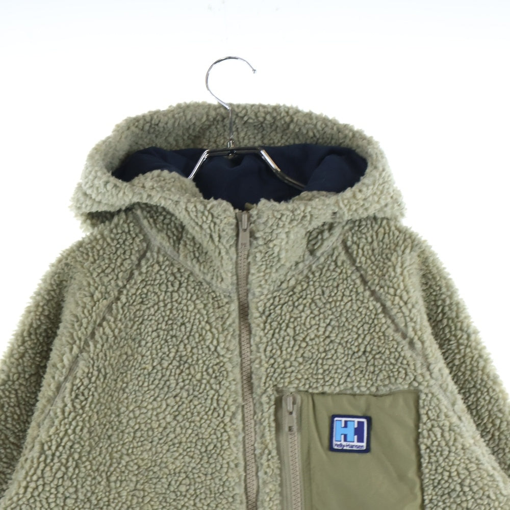 HELLY HANSEN(ヘリーハンセン) FIBERPILETHERMO HOODIE ファイバーパイルサーモフーディ フリースジャケット カーキ HOE51852