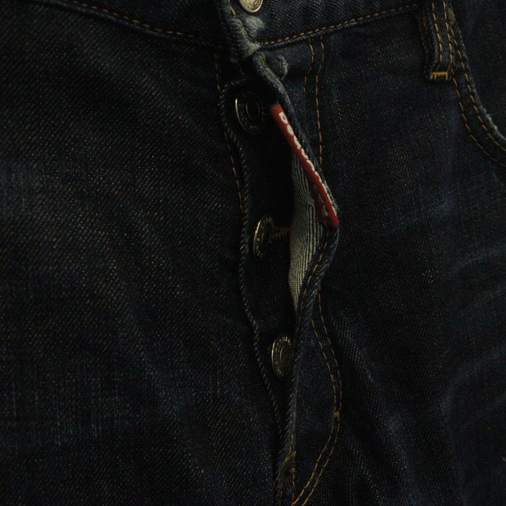 DSQUARED2(ディースクエアード) BIKER SKY JEAN バイカー スキニージーンズ デニムパンツ インディゴ S71LB0379