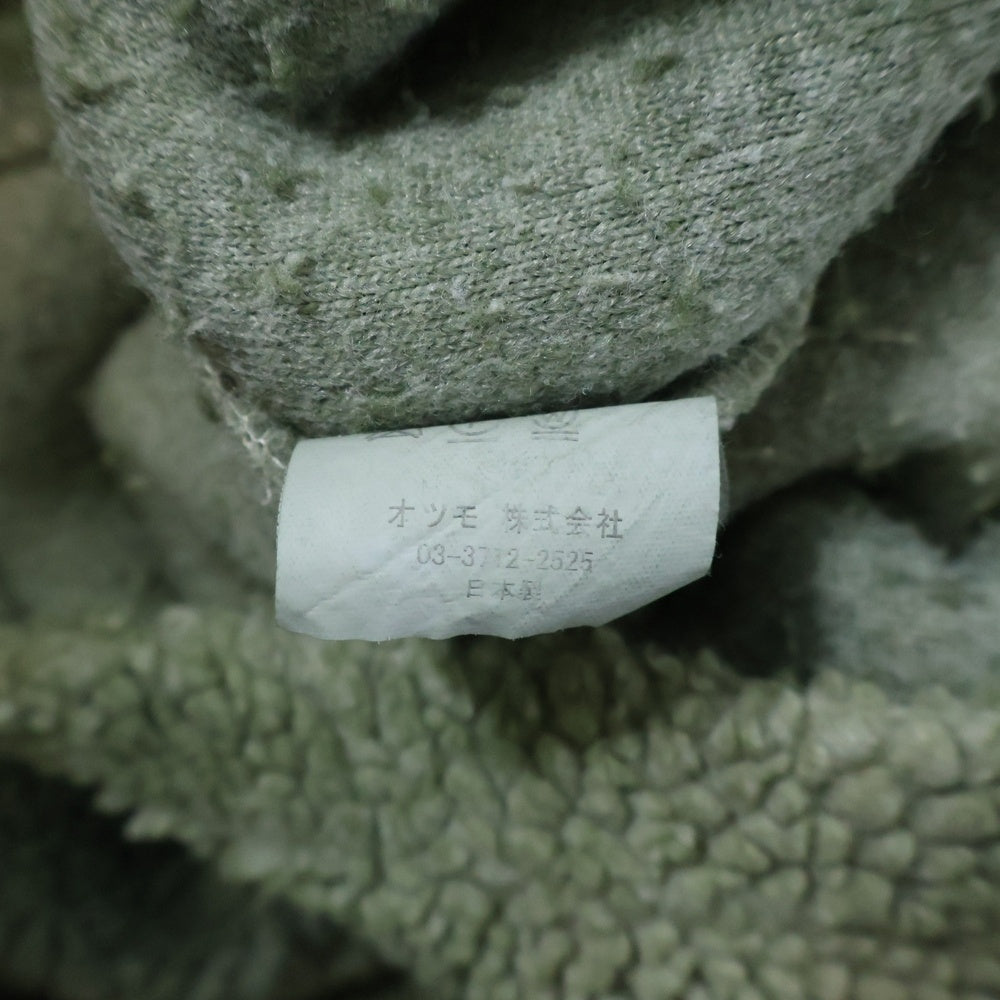 CACTUS PLANT FLEAMARKET CPFM(カクタス プラント フリーマーケット シーピーエフエム) SWAMP COWBOY PULLOVER FLEECE スワンプ カウボーイプルオーバーフリース ボアブルゾン グリーン