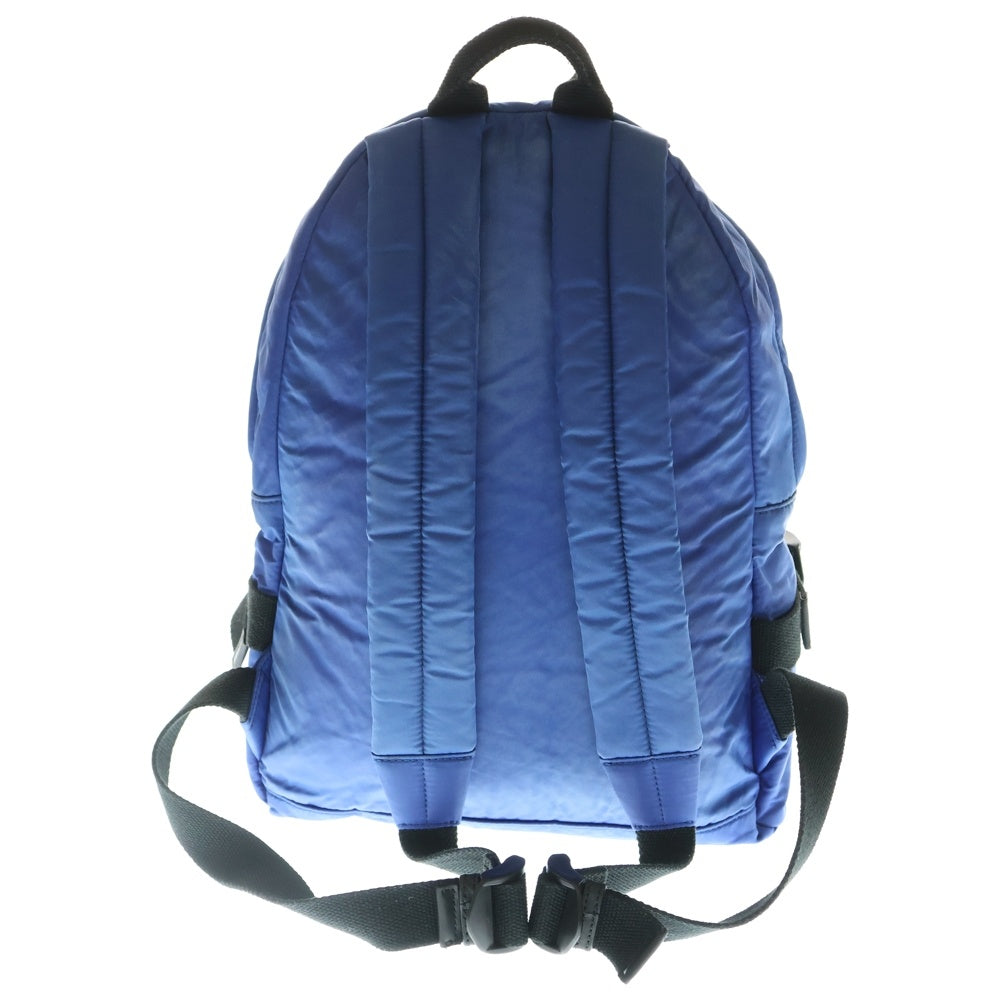 A.P.C(アーペーセー) ×CARHARTT WIP カーハート マルチポケット ロゴデザインパッチ バックパック リュックサック ブルー