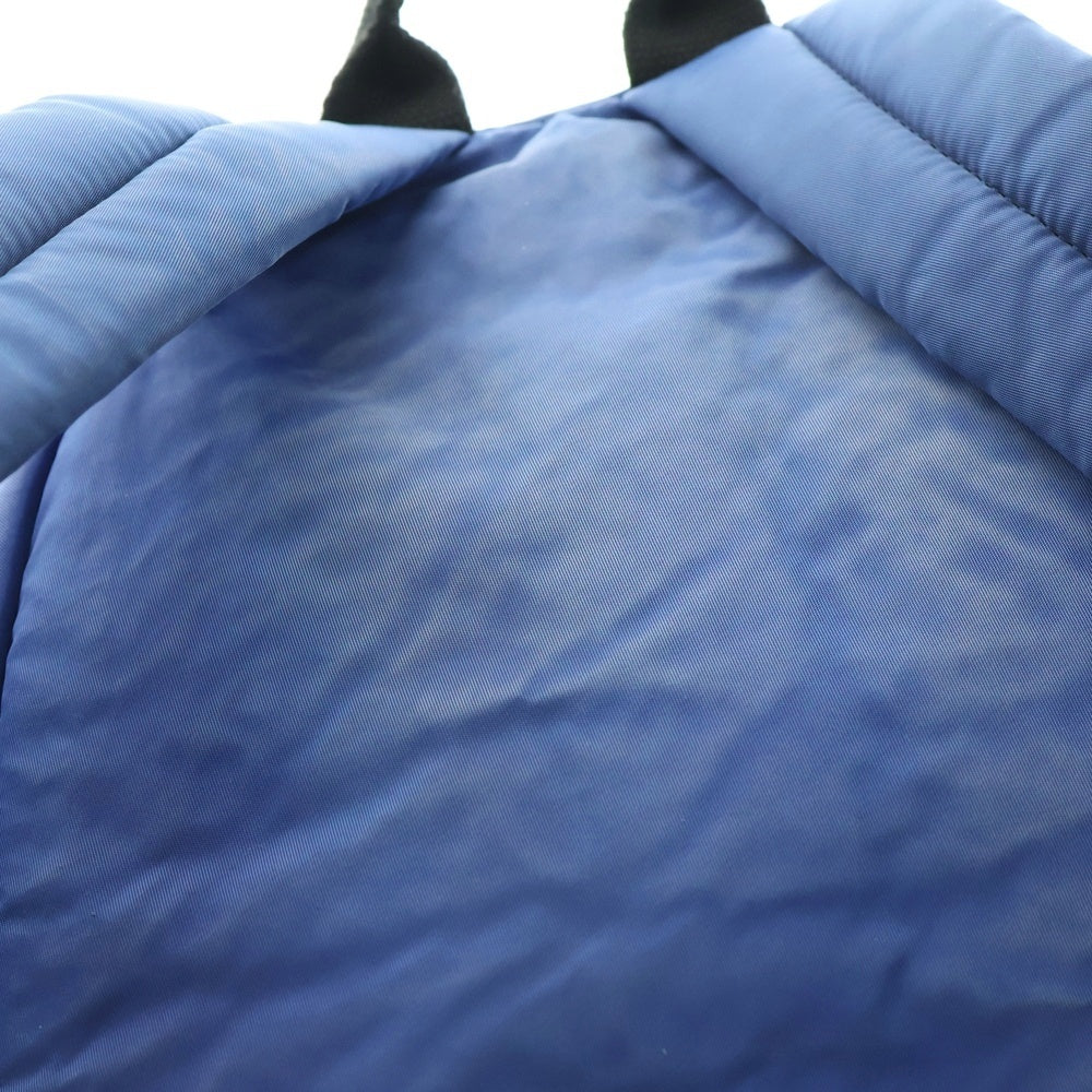 A.P.C(アーペーセー) ×CARHARTT WIP カーハート マルチポケット ロゴデザインパッチ バックパック リュックサック ブルー