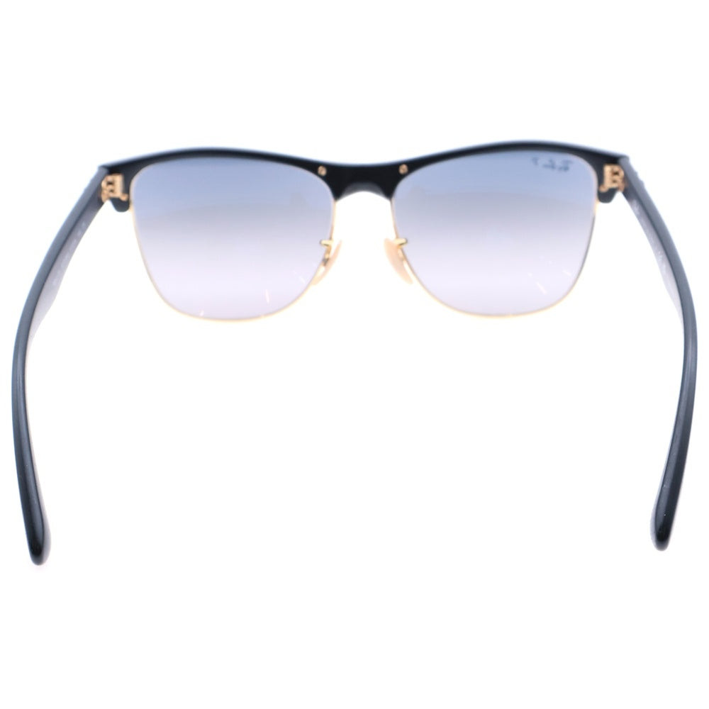 Ray Ban(レイバン) CLUBMASTER OVERSIZED クラブマスター オーバーサイズ スクエアフレーム カラーレンズ サングラス ブラック/ゴールド RB4175