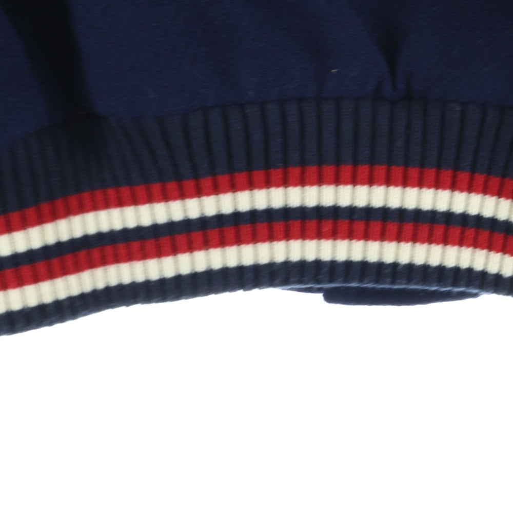 TEDMAN TED COMPANY(テッドマン テッドカンパニー) 200着限定 シリアルナンバー86 パイルパッチ スタジアム ジャンパー ブルゾン ジャケット ネイビー TDJ-18000