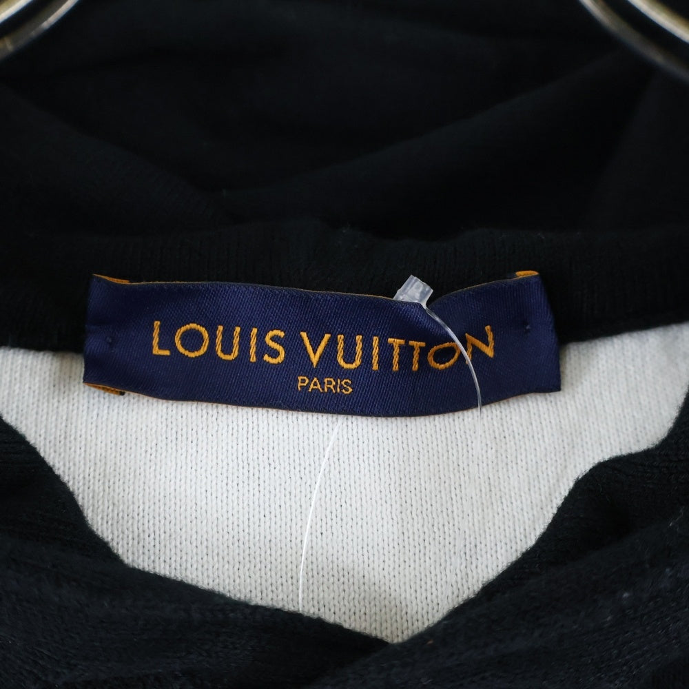 LOUIS VUITTON(ルイヴィトン) 22AWモノグラムグラディエント プルオーバー ニットパーカ ブラック RM222Q USO HNN45W