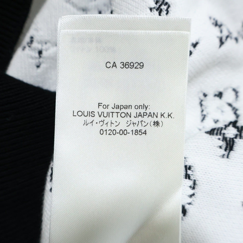 LOUIS VUITTON(ルイヴィトン) 22AWモノグラムグラディエント プルオーバー ニットパーカ ブラック RM222Q USO HNN45W