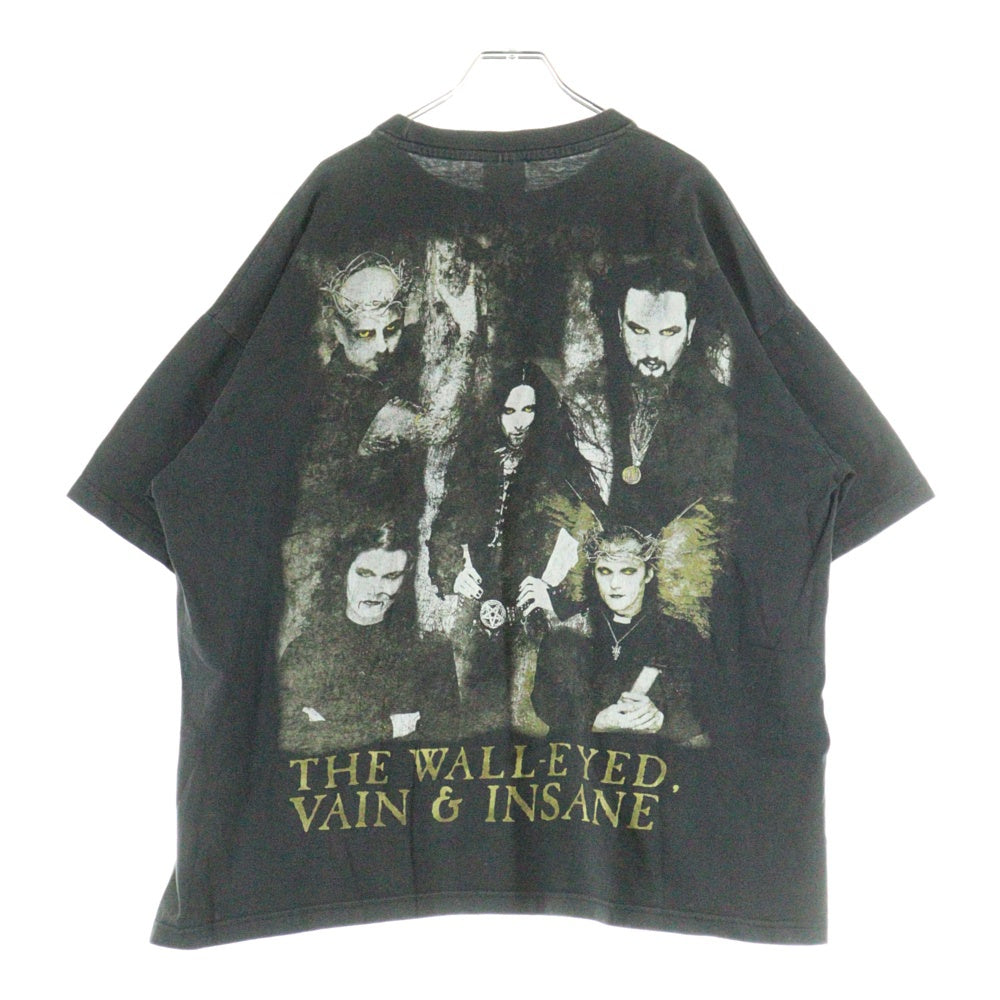 VINTAGE(ヴィンテージ) 90S VINTAGE CRADLE OF FIFTH クレイドルオブフィフス バンド プリント 半袖Tシャツ カットソー ブラック