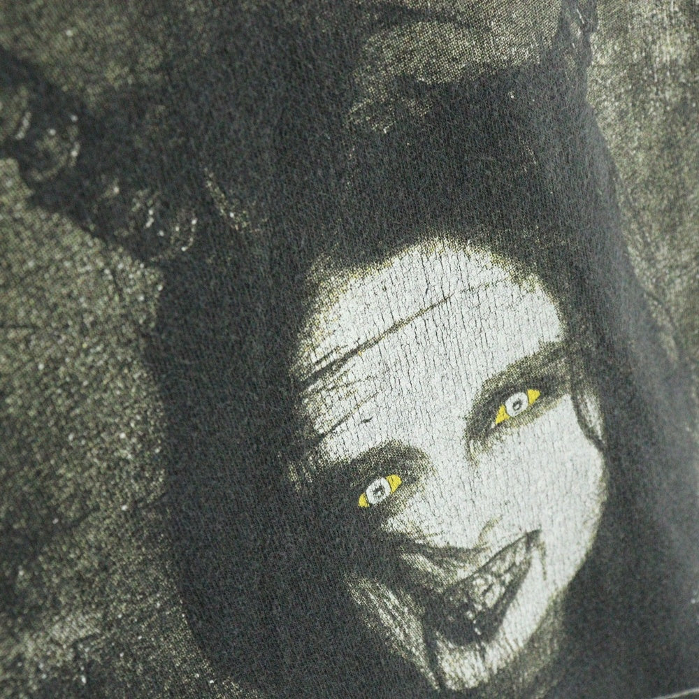 VINTAGE(ヴィンテージ) 90S VINTAGE CRADLE OF FIFTH クレイドルオブフィフス バンド プリント 半袖Tシャツ カットソー ブラック